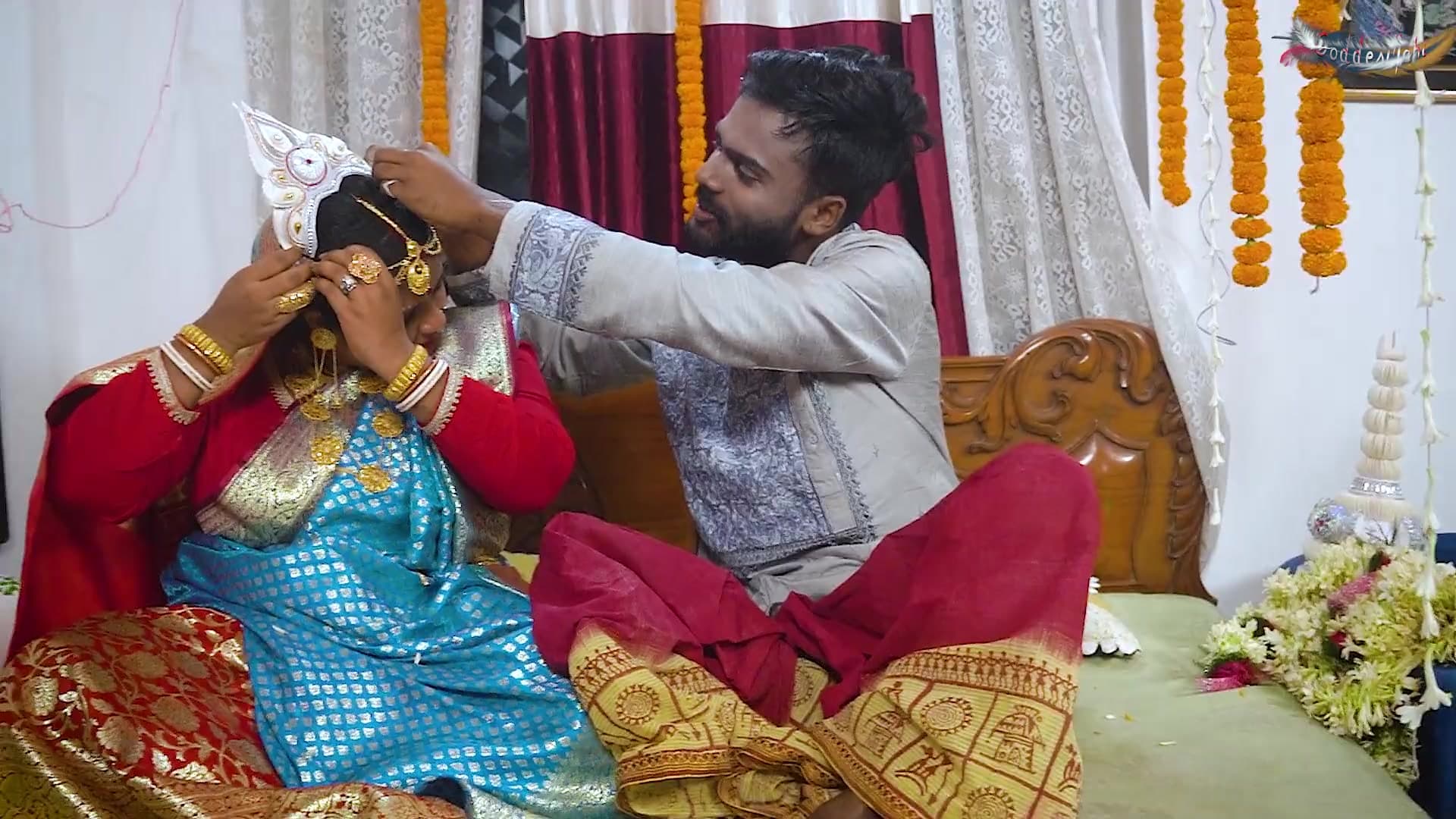 Desi Newly Married Couple Hardcore First Night Sex screenshot 3