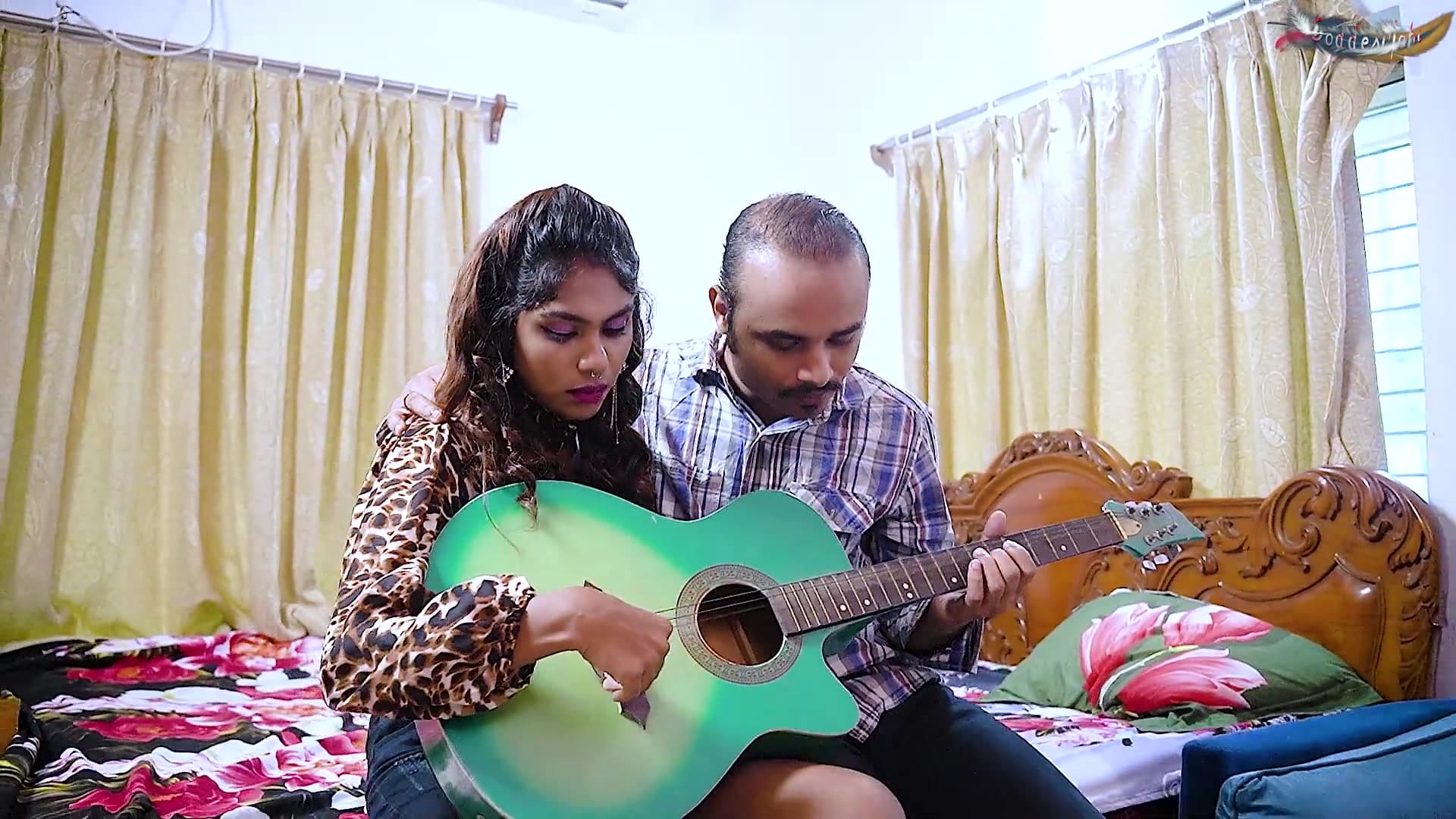 Desi Music Teacher Hardcore Fuck with Her Student When She Was Alone at Home ( Hindi Audio )