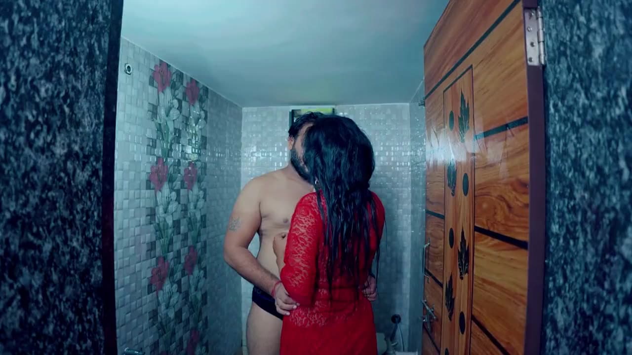 Desi Stepmom Fucked Hard in the Bathroom by Her Stepson screenshot 2