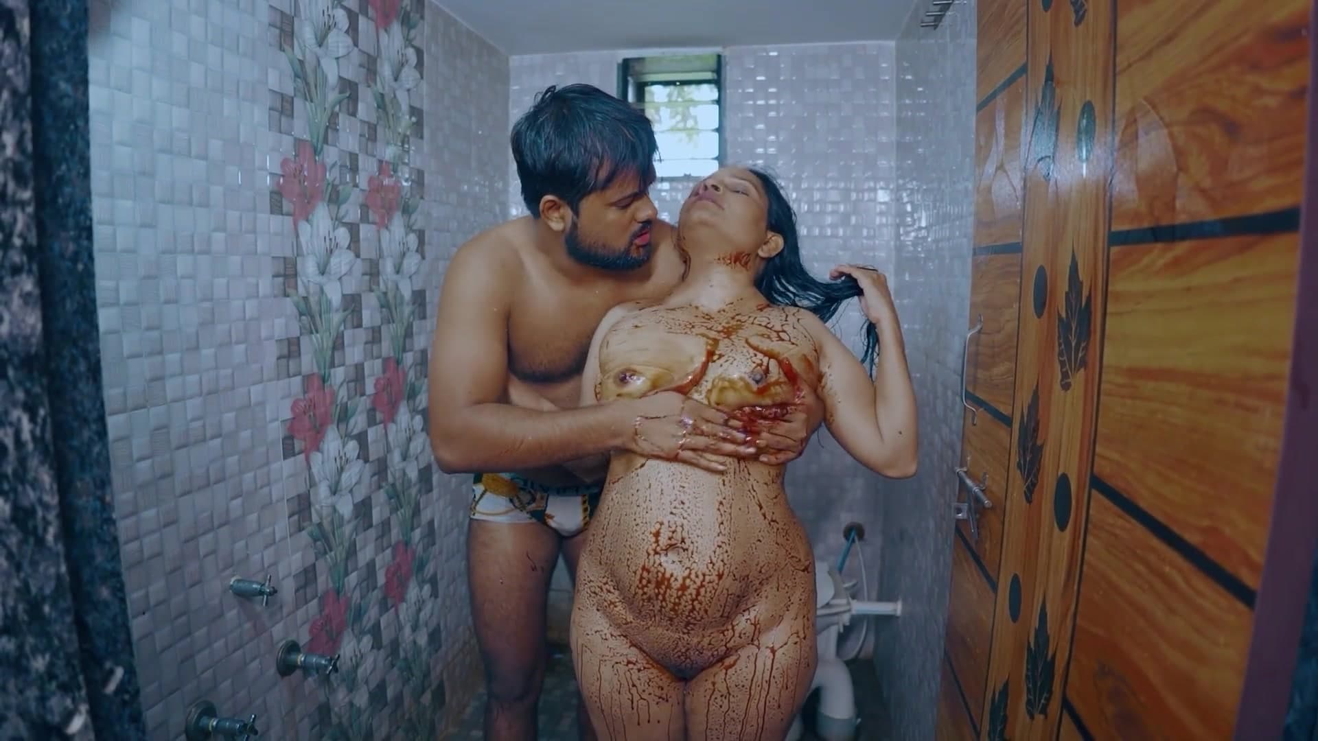 Desi Maid Gets Fucked All Night by Owner in Bathroom