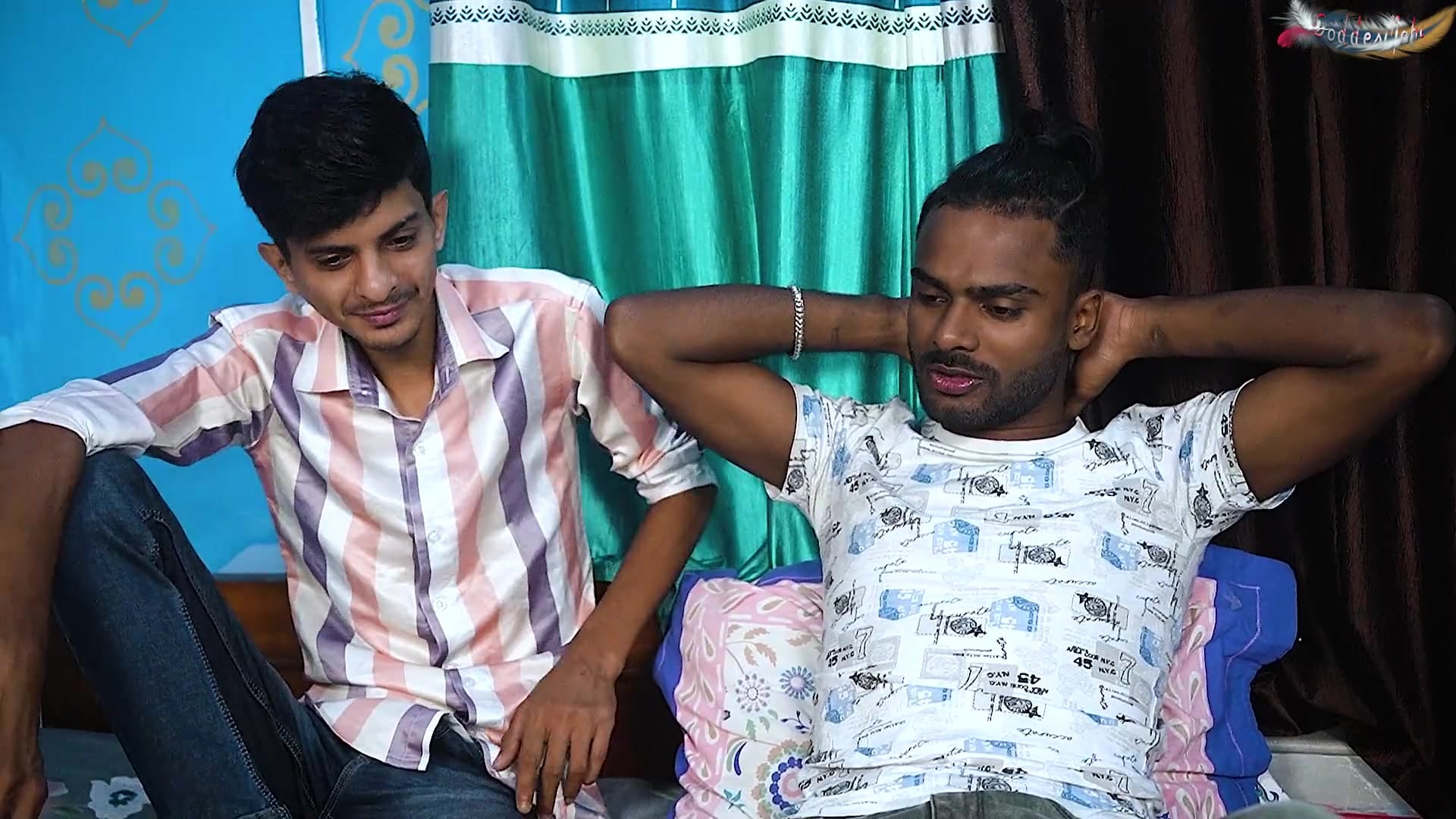 Desi Horny Step Sister Hardcore Threesome Sex with Her Two Step Brothers Hindi Audio screenshot 3