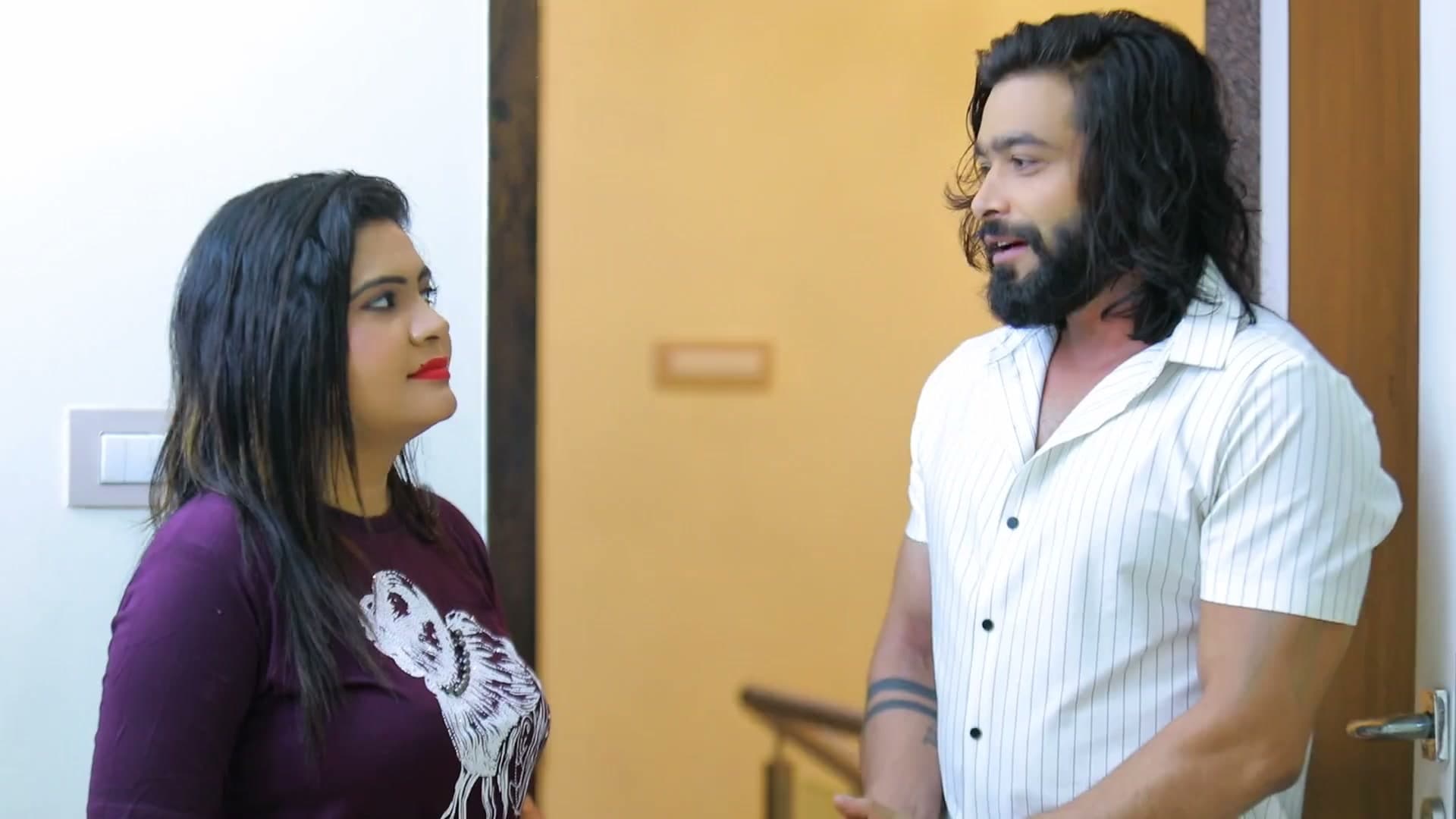 Tenant's Room Light Went Out and the Girl Got Horny Feeling the Boy's Hard Cock