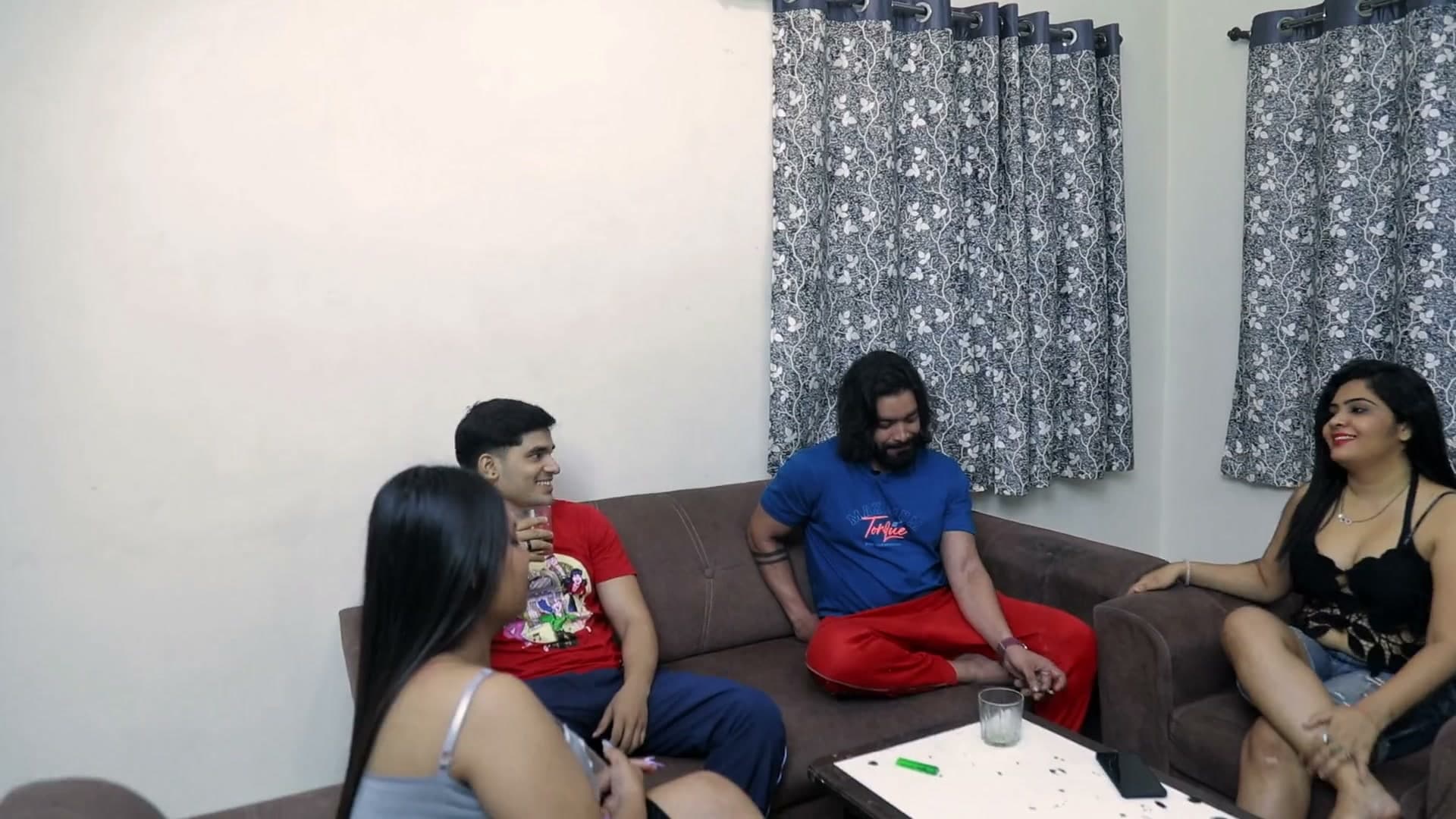 Girl Asked for Help at Night and Got Fucked by Multiple Boys screenshot 7