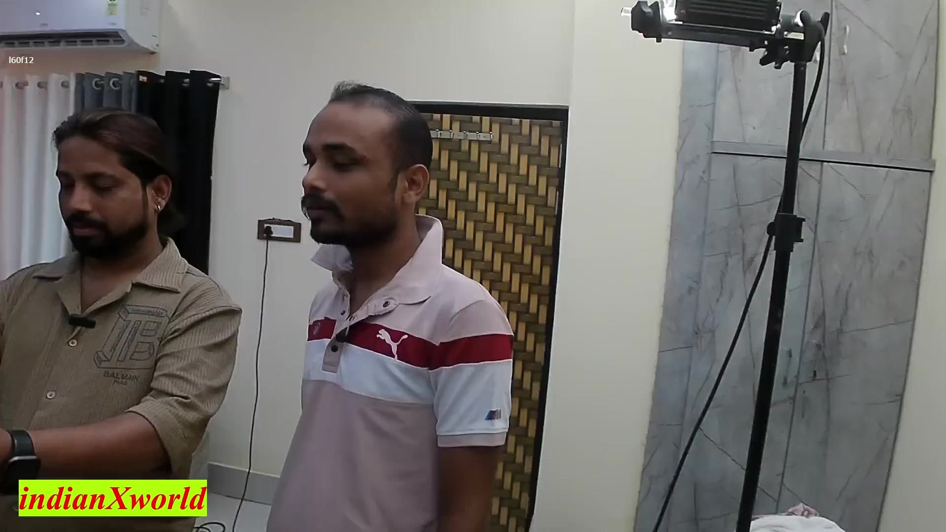 Hot TV Presenter Gets Her First Threesome Fuck! No Creampie Allowed screenshot 5