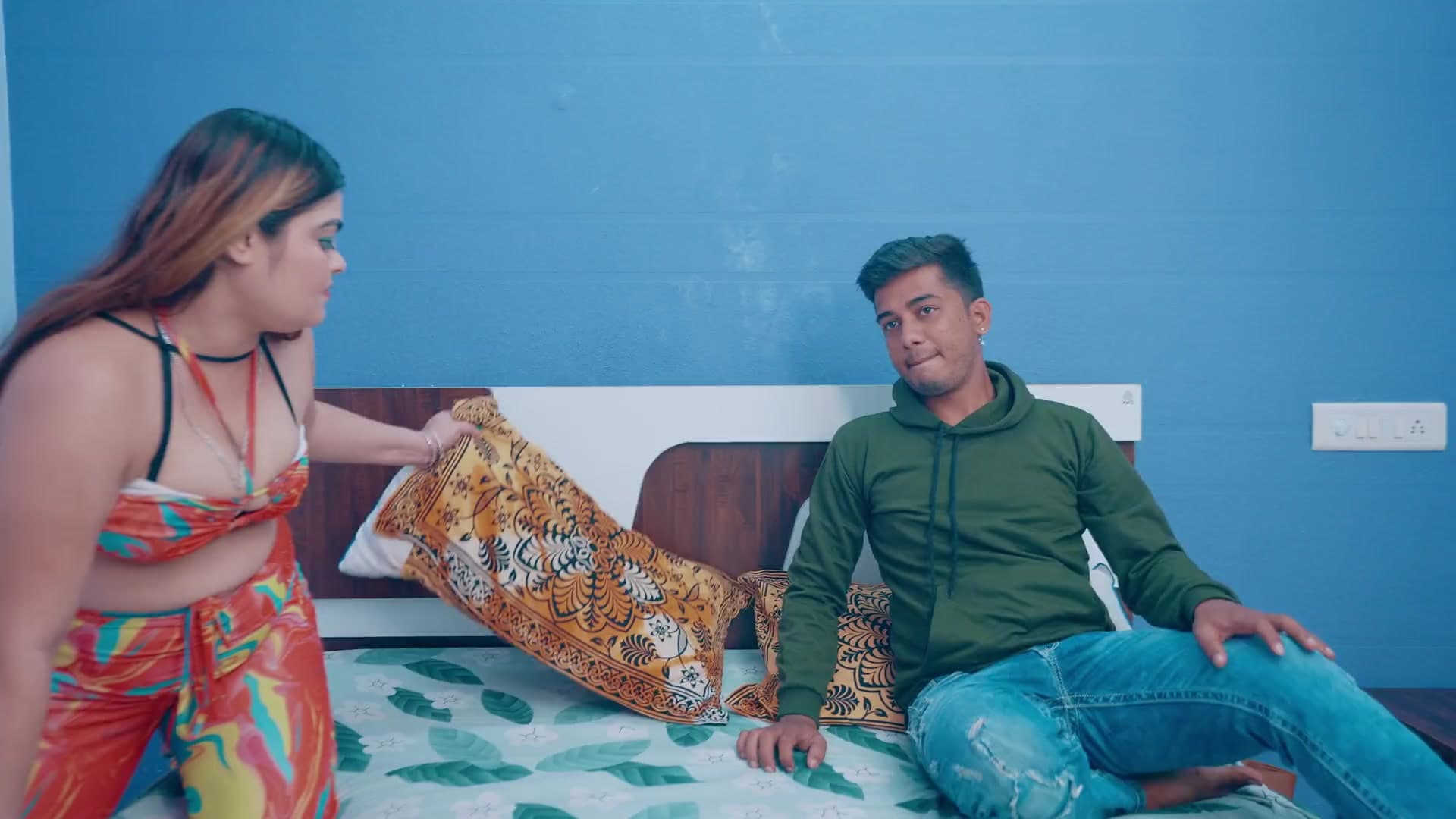 Super Hot Stepsister Gets Seduced by Her Stepbrother at Night screenshot 3