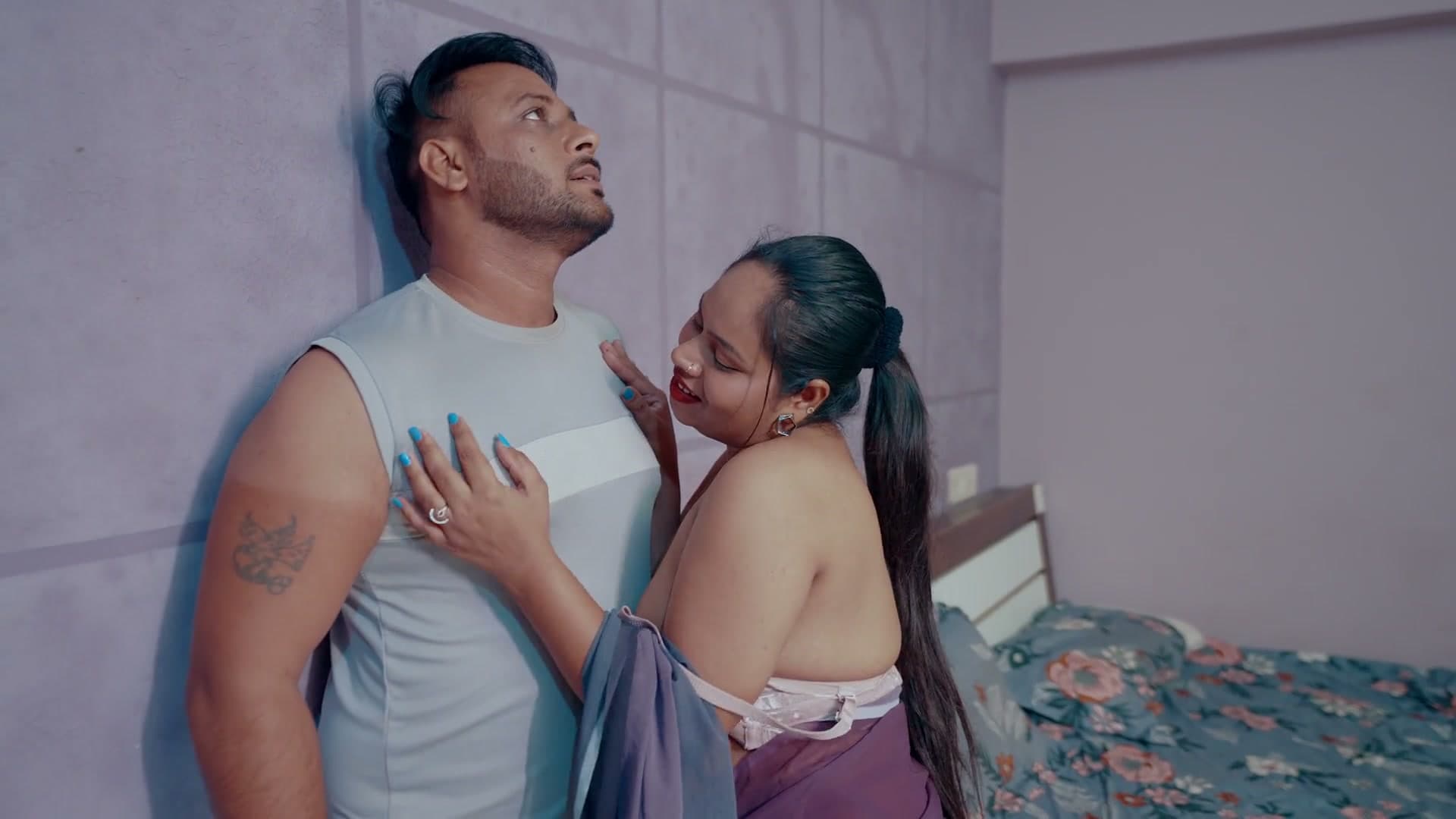 Big Tits Desi Wife Craves Sex and Gets Seduced by Her Gym Trainer at Home