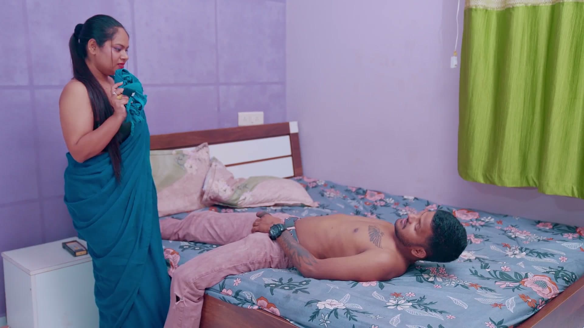 Horny Bhabhi Walks In On Devar Jerking Off To Her Bra Then Fucks Him