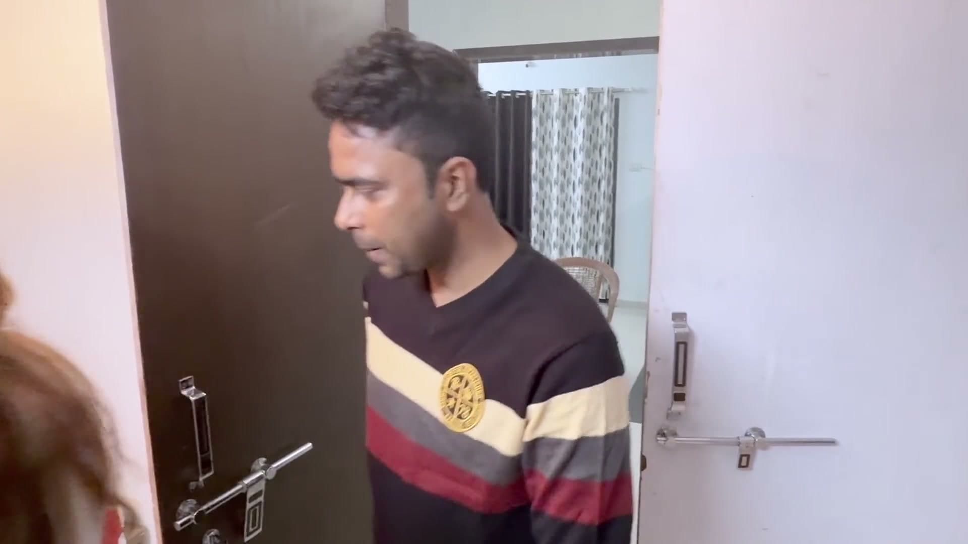 Pretty Girl Chats with Neighbor and He's Coming Over to Fuck Her Hard screenshot 2