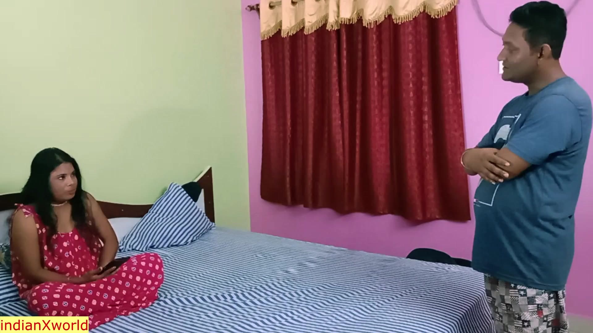 Indian Horny Bhabhi Fucks Neighbors in Hotel Room! Wild Sex screenshot 4