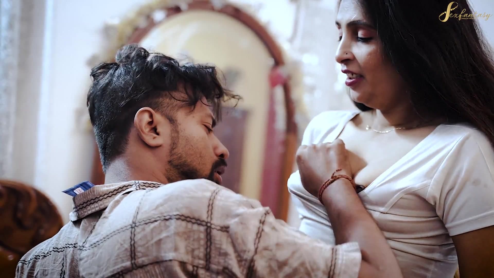 Horny widow with huge tits gets pounded by her husband's younger stepbrother screenshot 5