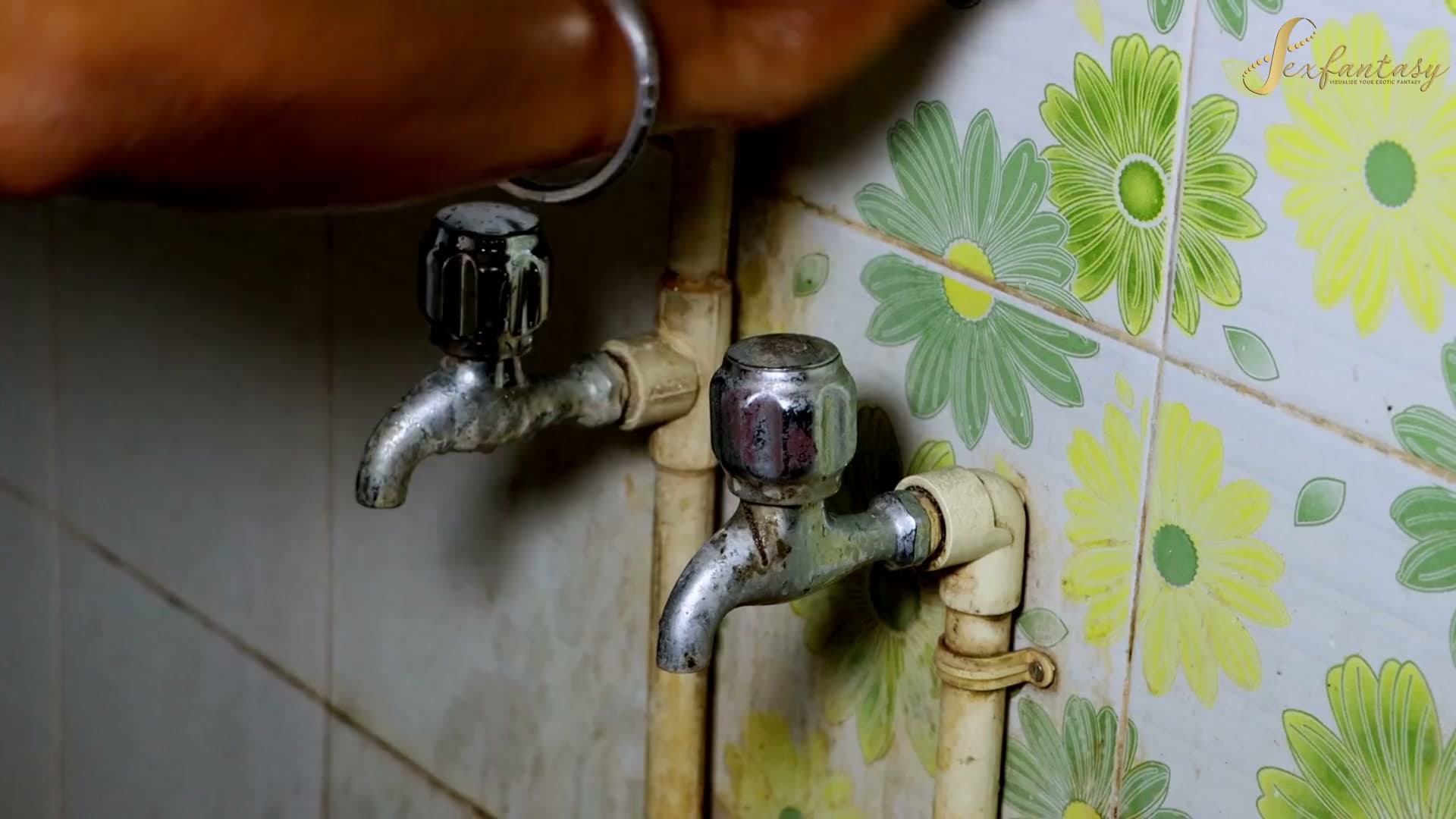 Horny sister-in-law gets seduced and fucked hard by her brother-in-law in the bathroom screenshot 2