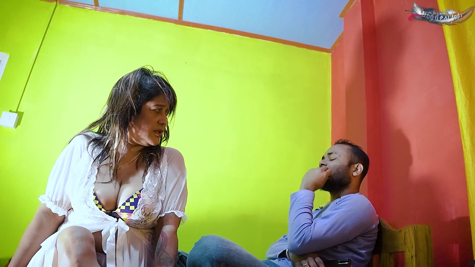 Fake Owner Pounds a Village Girl Hard - Nasty Hindi Banter screenshot 4