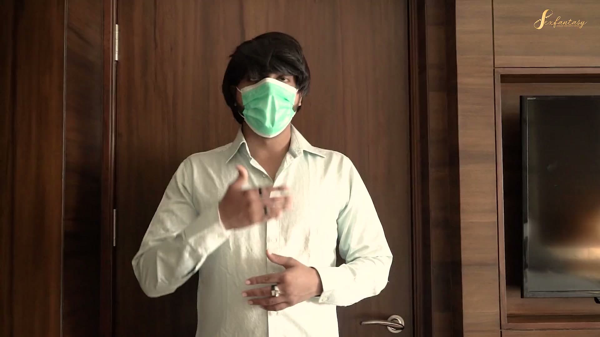 Horny Patient Tricks His Nurse into Sucking His Cock During Checkup screenshot 6