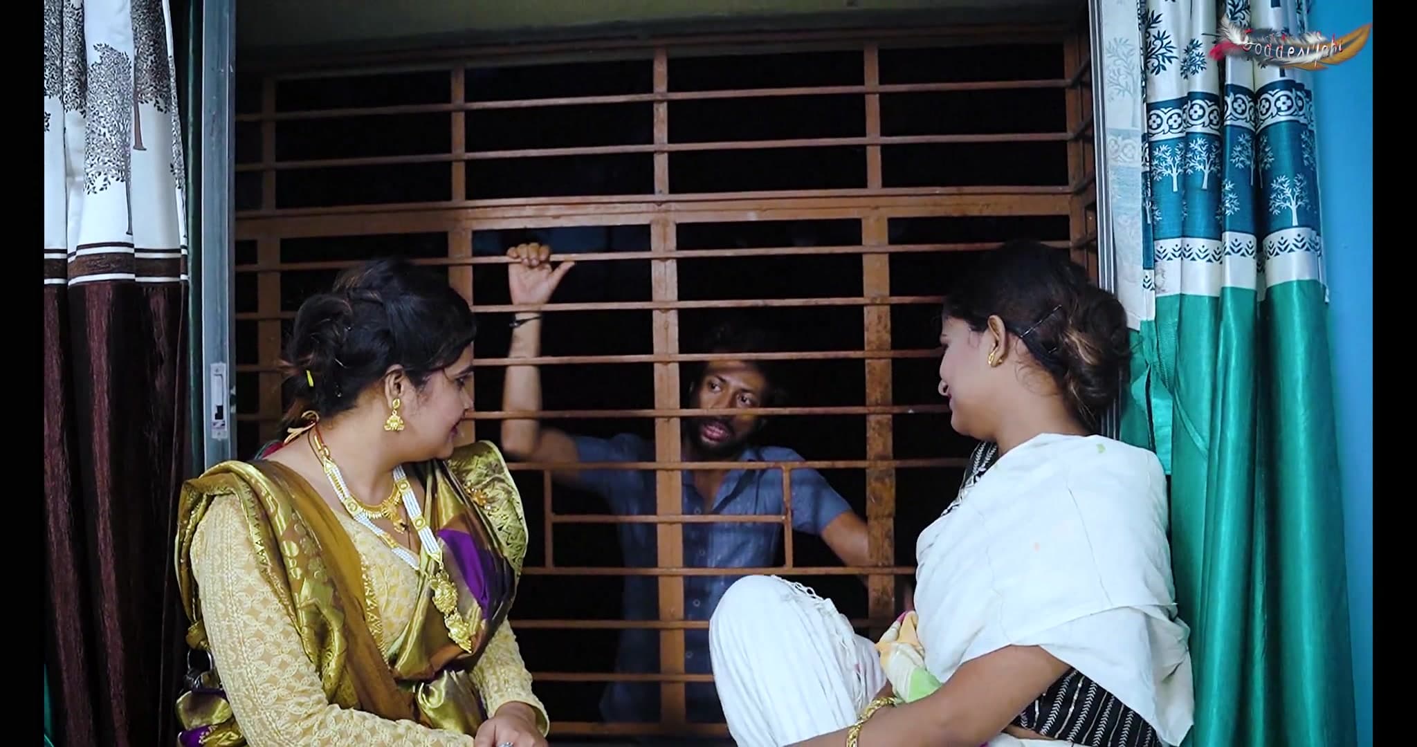 Groom Walks in on His Wife and Daughter-in-law Fucking Alone in the House screenshot 3