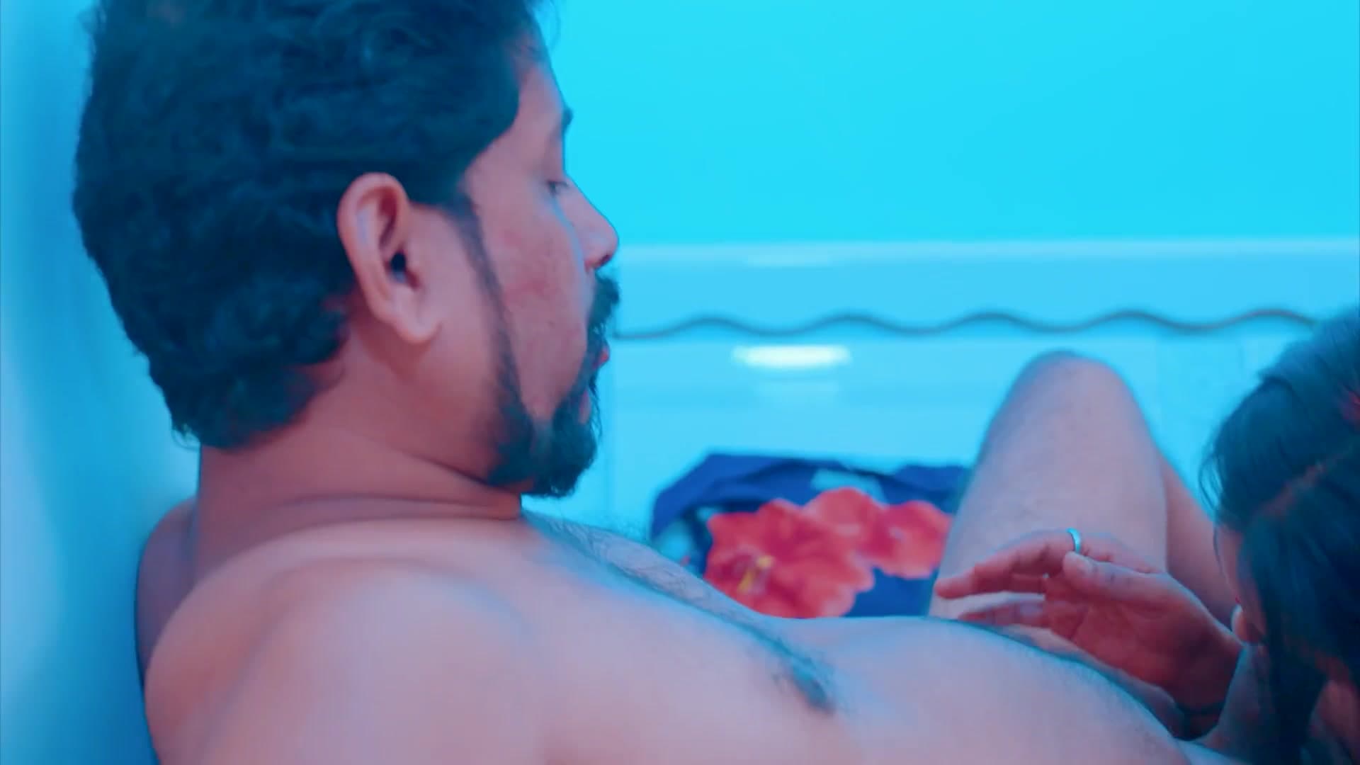 Threesome Devar Bhabhi Hardcore Fucking at Night screenshot 3