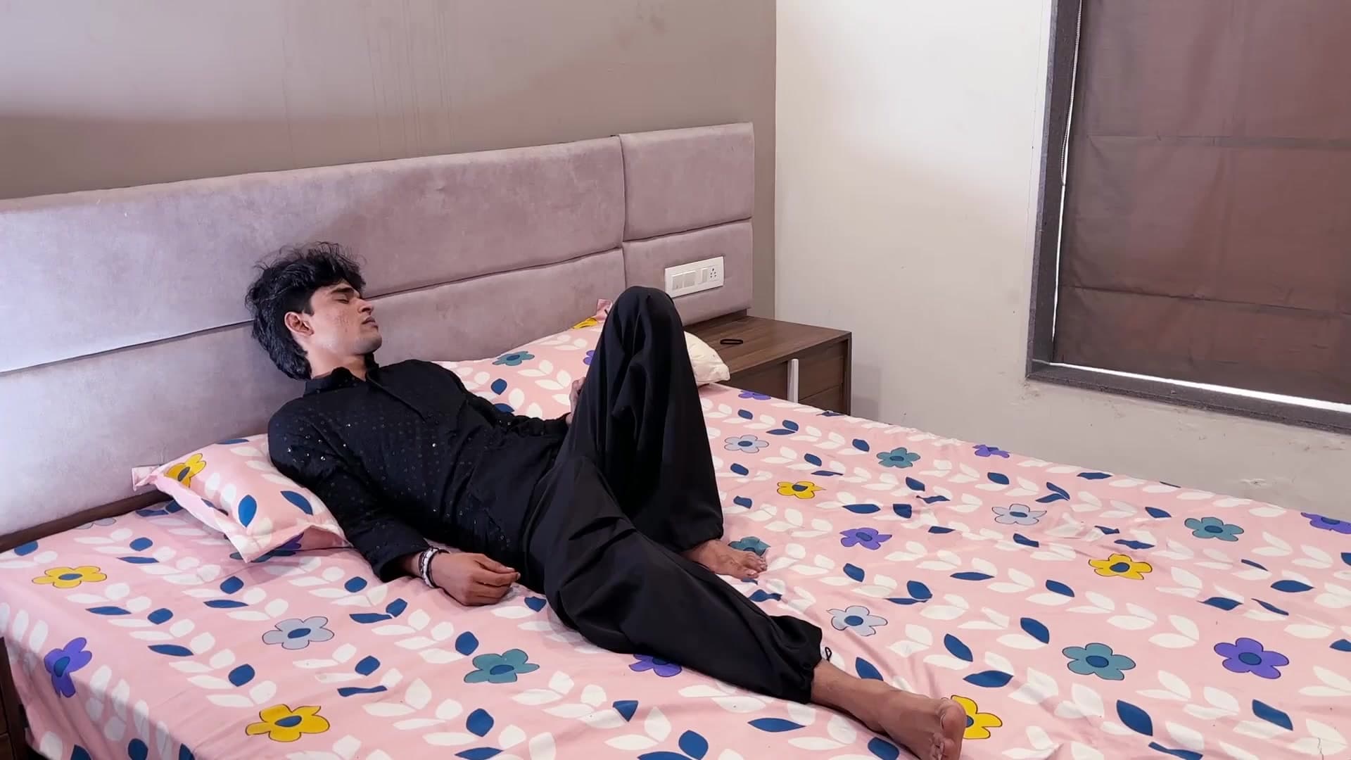 Pissed Stepson Fucks Stepmom After She Calms Him Down in the Bedroom screenshot 2