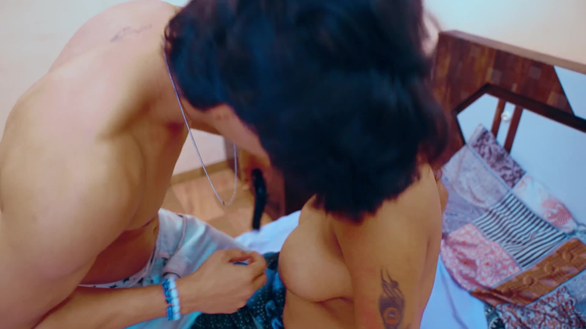 Big Tits Milky Wife Betrayed Her Husband and Got Fucked by a Random Guy screenshot 4