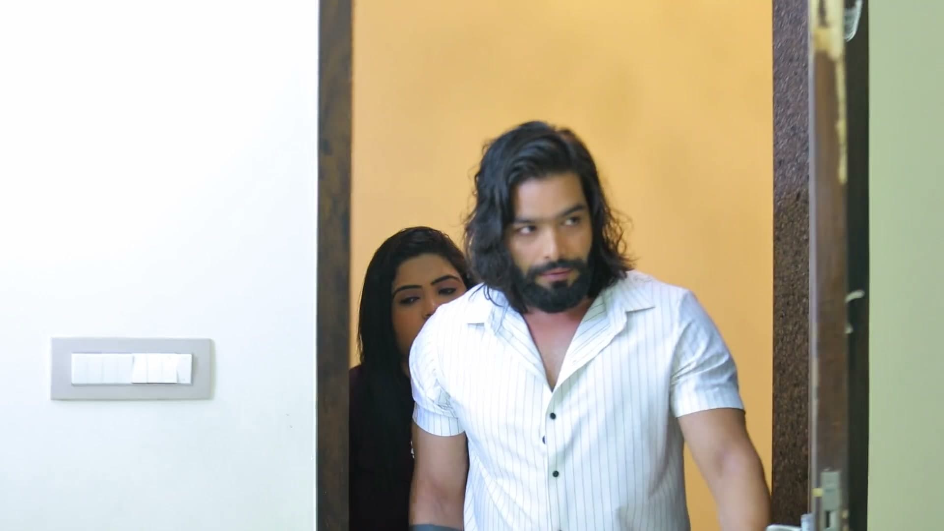 Tenant's Room Light Went Out and the Girl Got Horny Feeling the Boy's Hard Cock screenshot 2