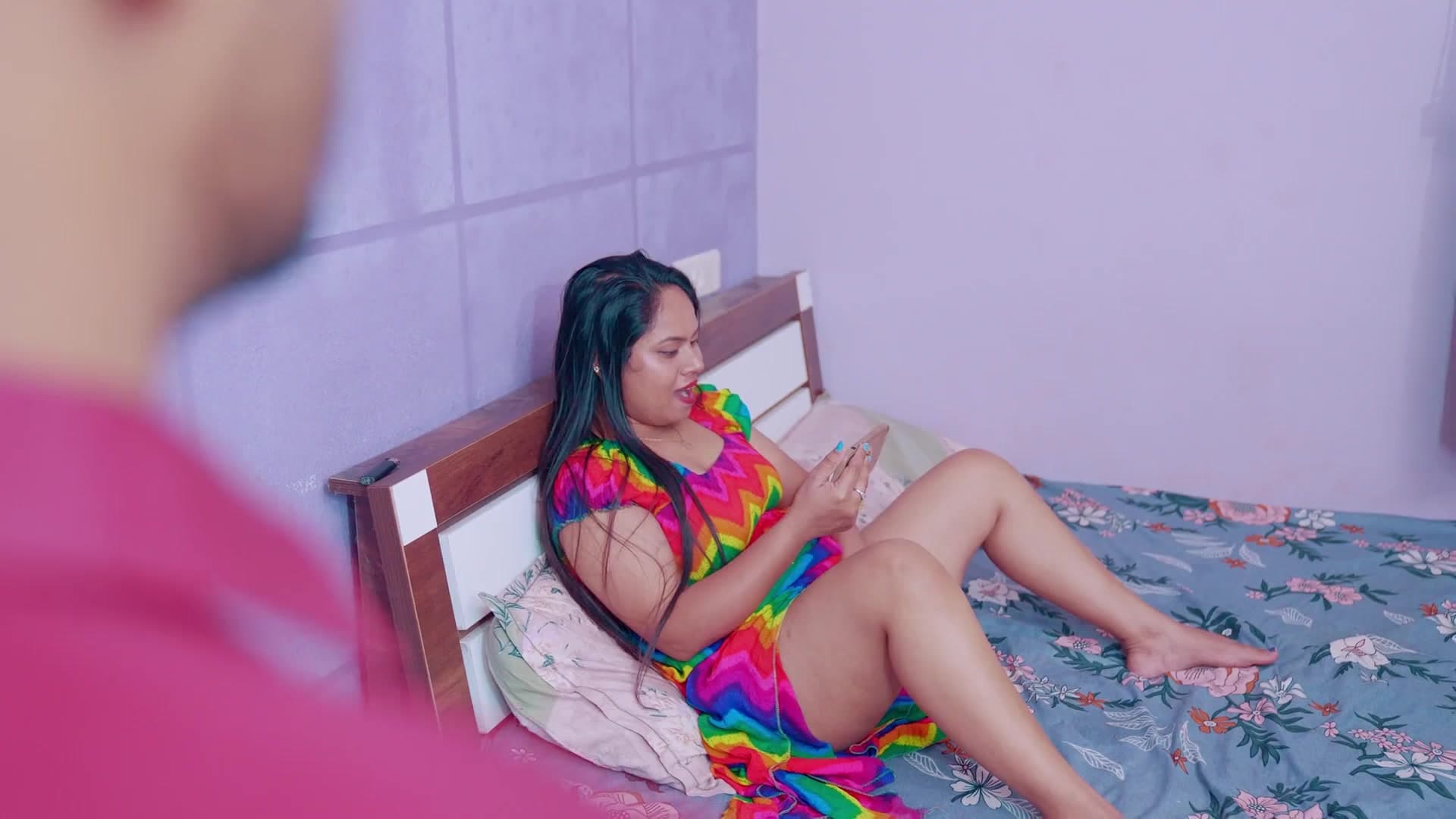 Desi Big Tits Stepsister Busted by Stepbro While Fingering Her Wet Pussy screenshot 2